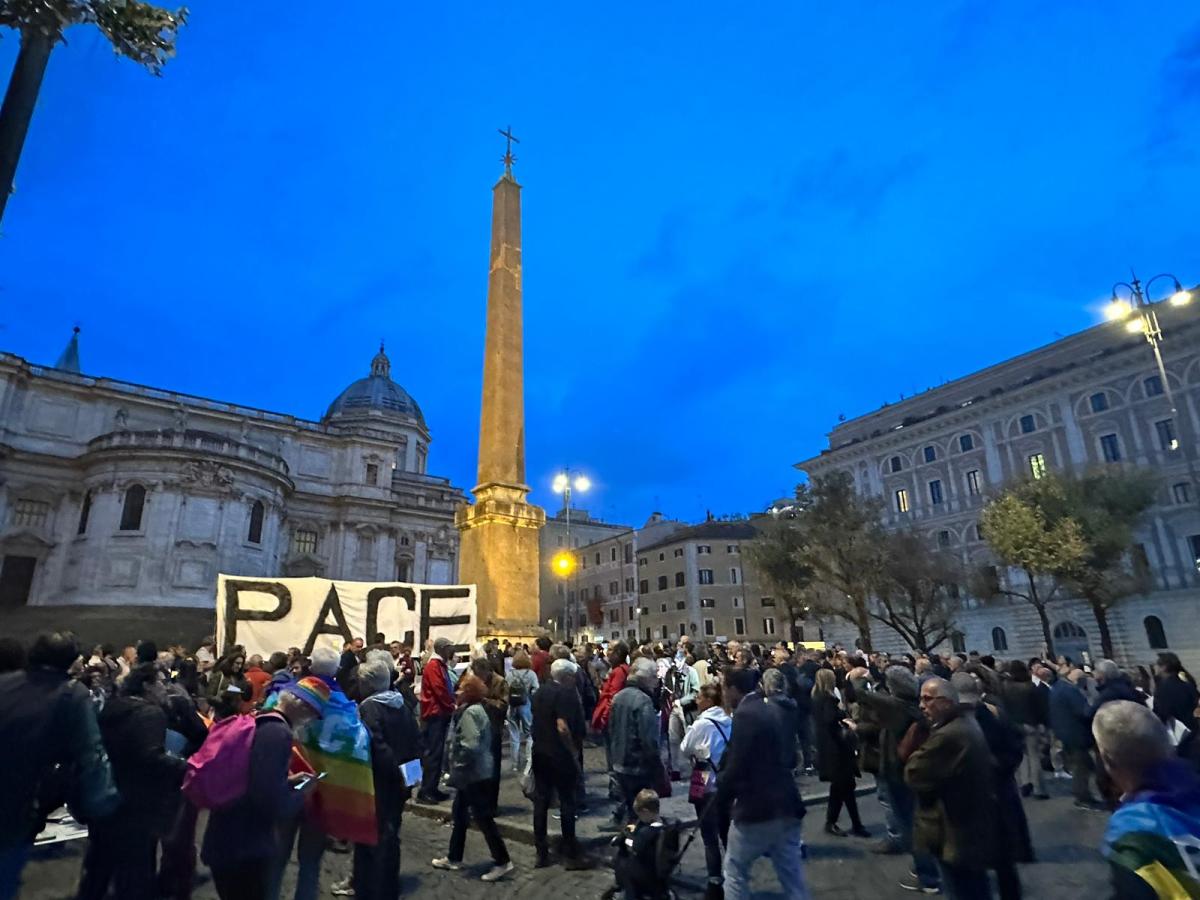 Manifestazione per la pace a Roma: sit-in all’Esquilino per chieder…