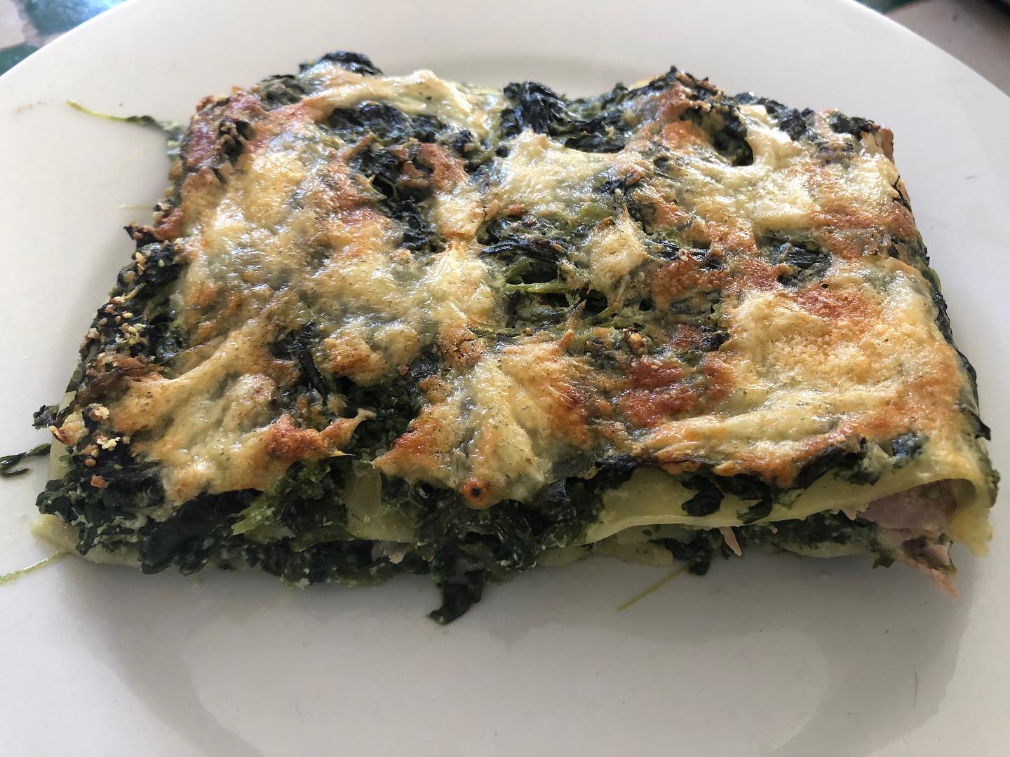 lasagne di spinaci