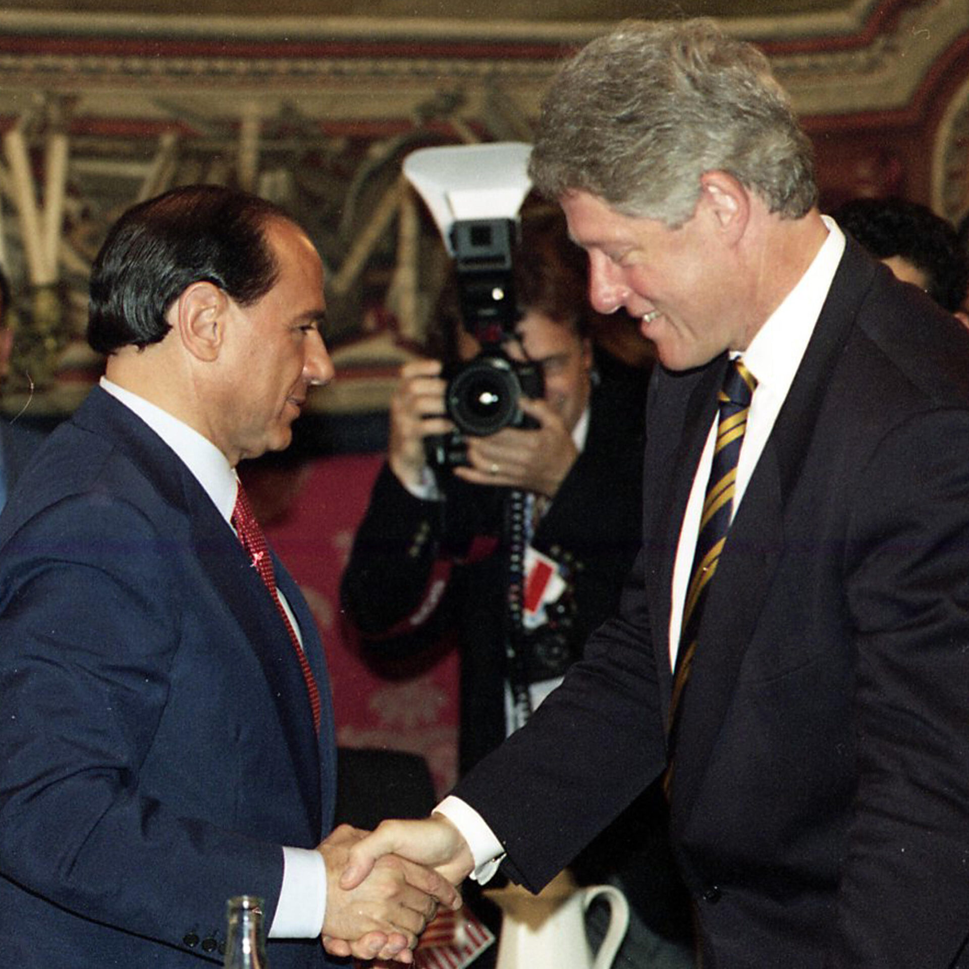 Berlusconi incontra Bill Clinton