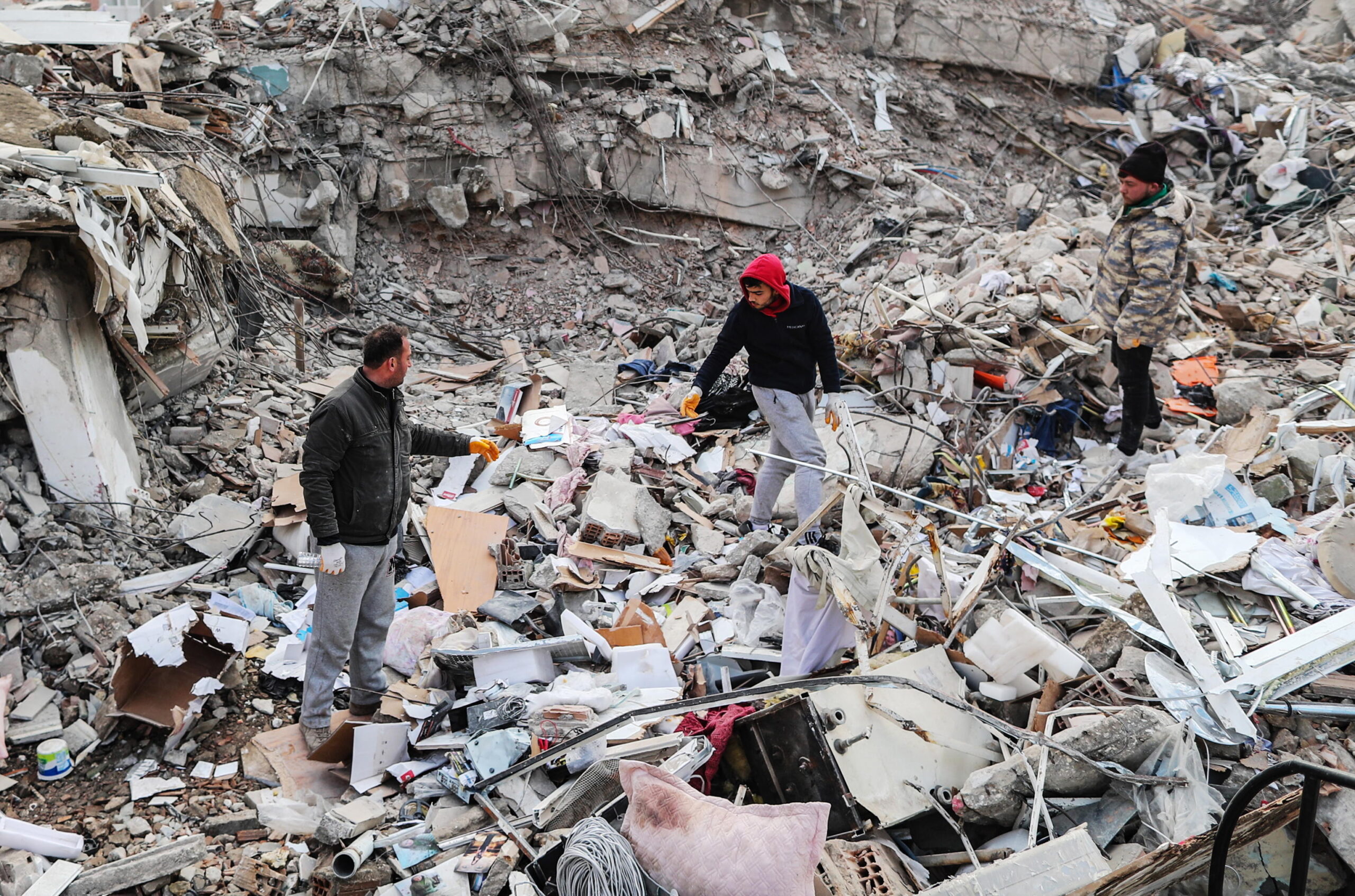 Terremoto: la vita tra le macerie in Turchia