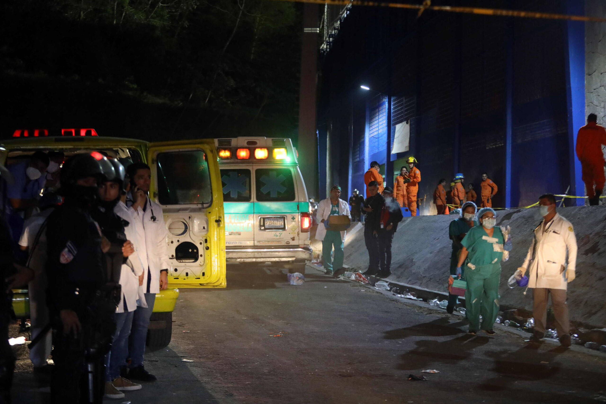 El Salvador stadio morti