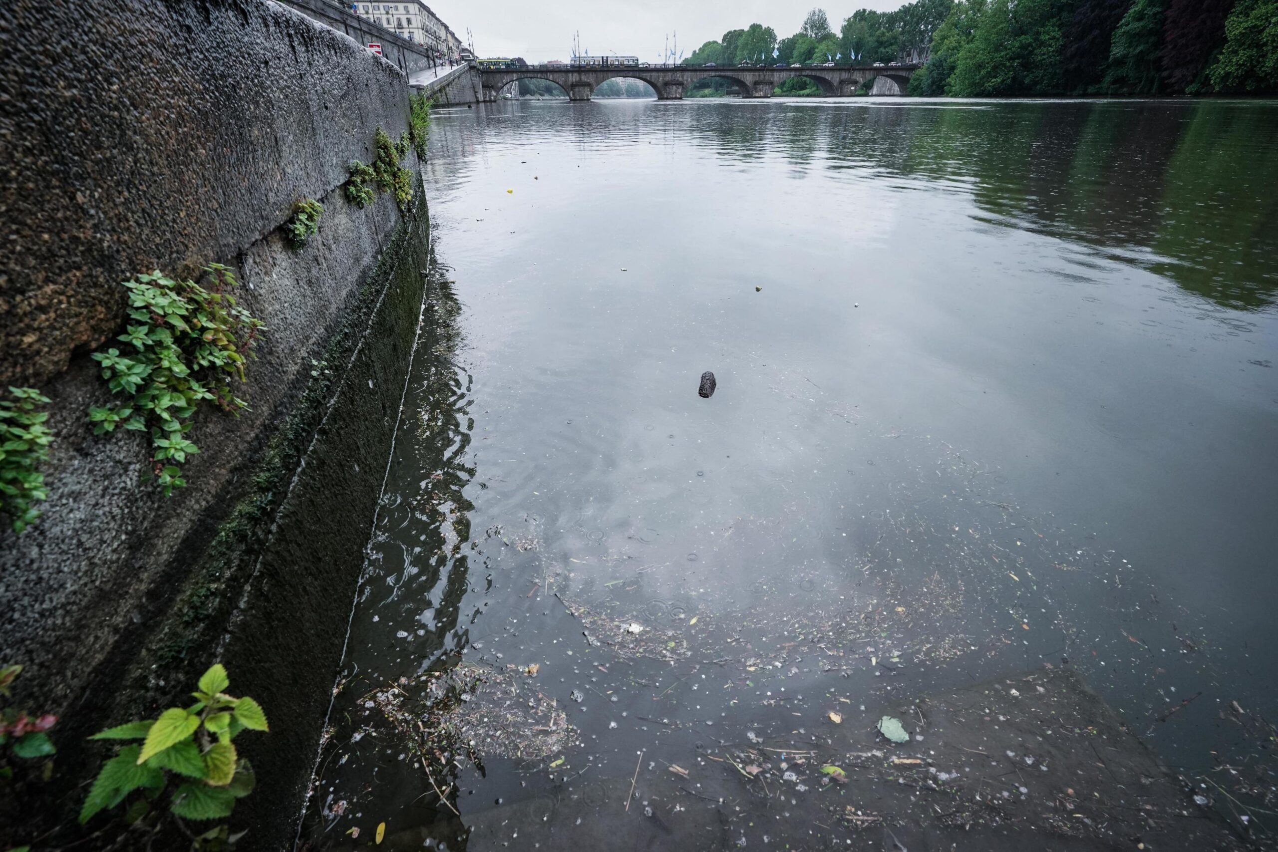 Piena fiume Po Torino