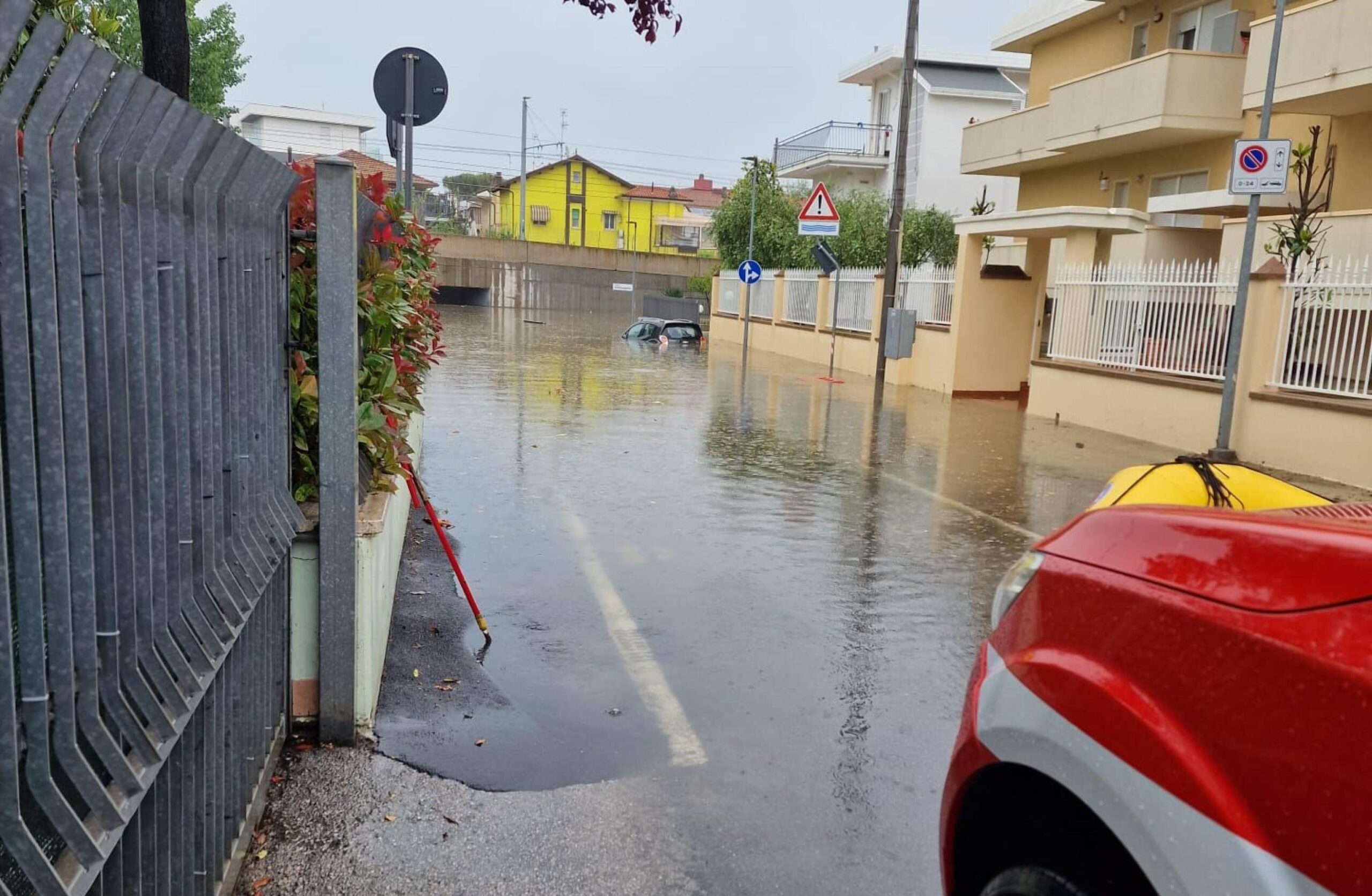 Emergenza diffusa in tutto il comune di Riccione