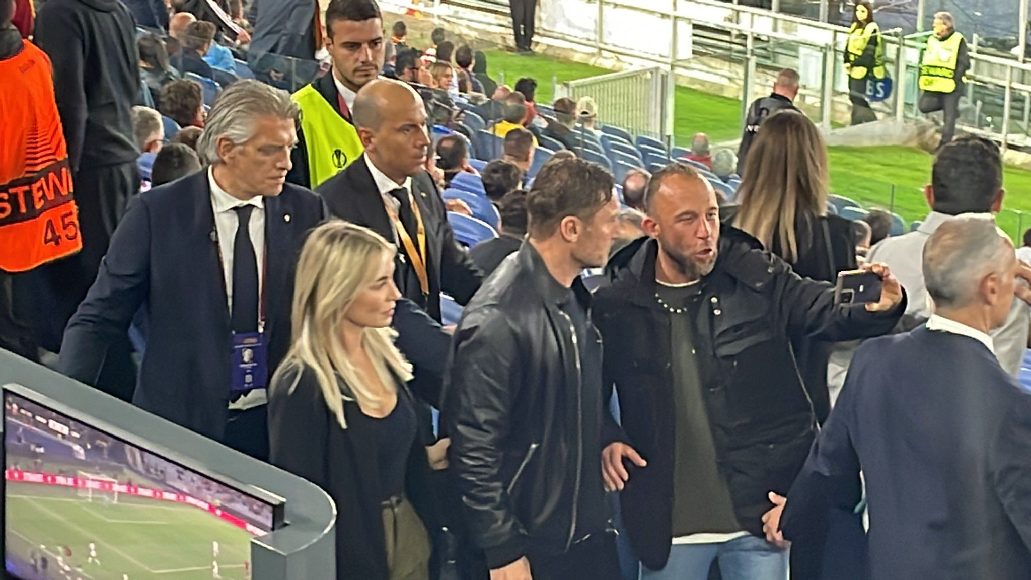 Totti Noemi prima volta stadio (6)