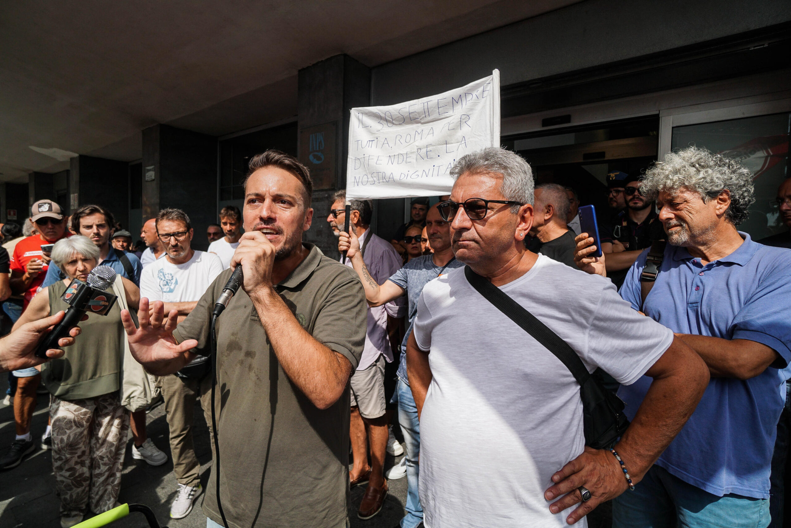 Manifestazione stop Rdc Napoli