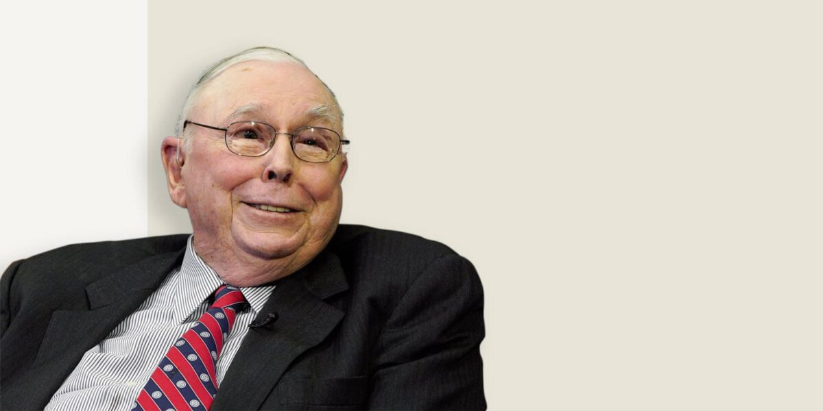 Charlie Munger frasi e libri del braccio destro di Warren Buffett