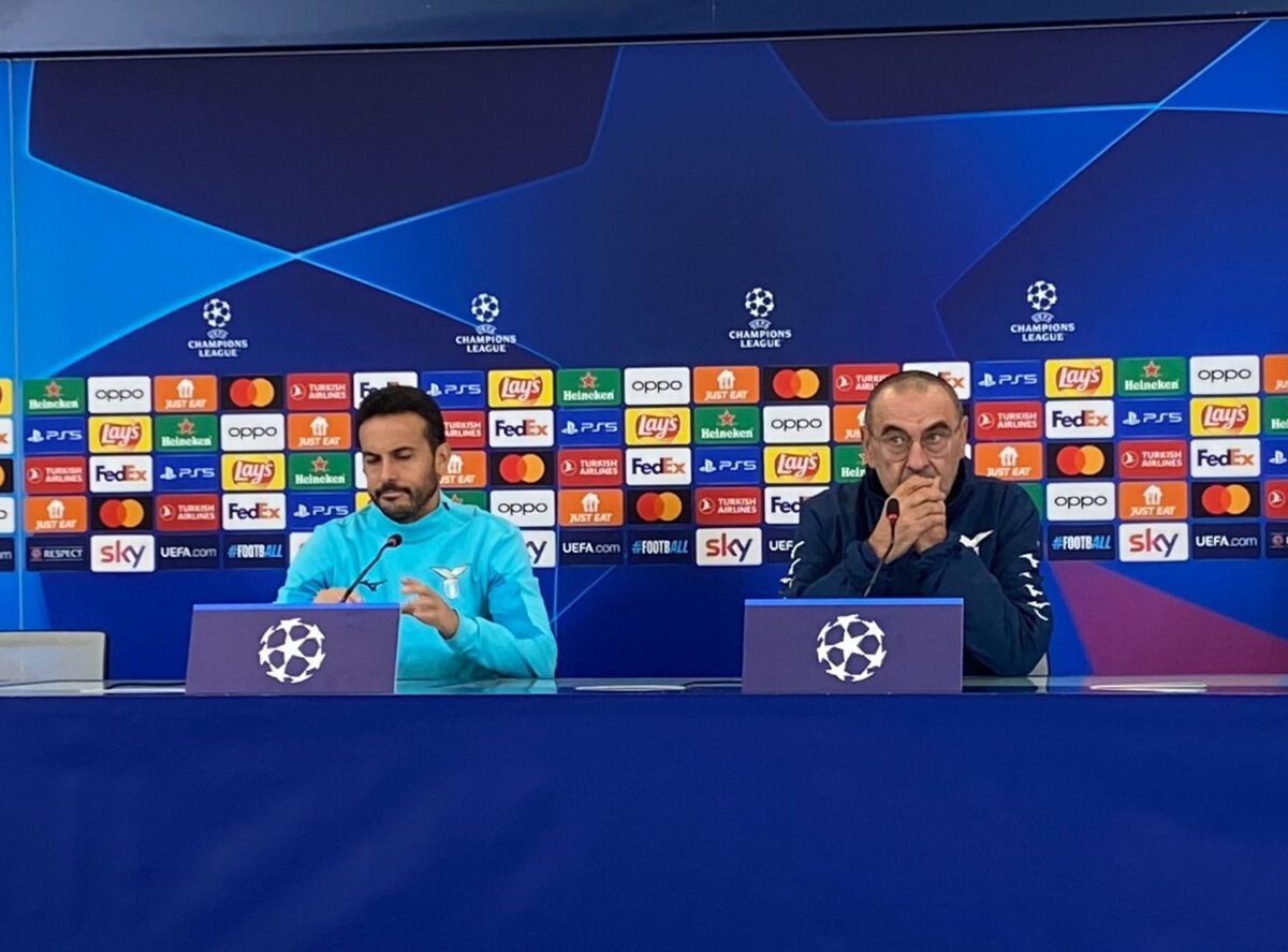 Lazio-Celtic, Pedro in conferenza stampa: “Non è Sarri il problema, siamo tutti con lui"