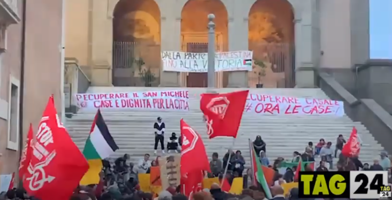 Manifestazione a Roma per il diritto abitativo, Di Vetta: "Gualtier...