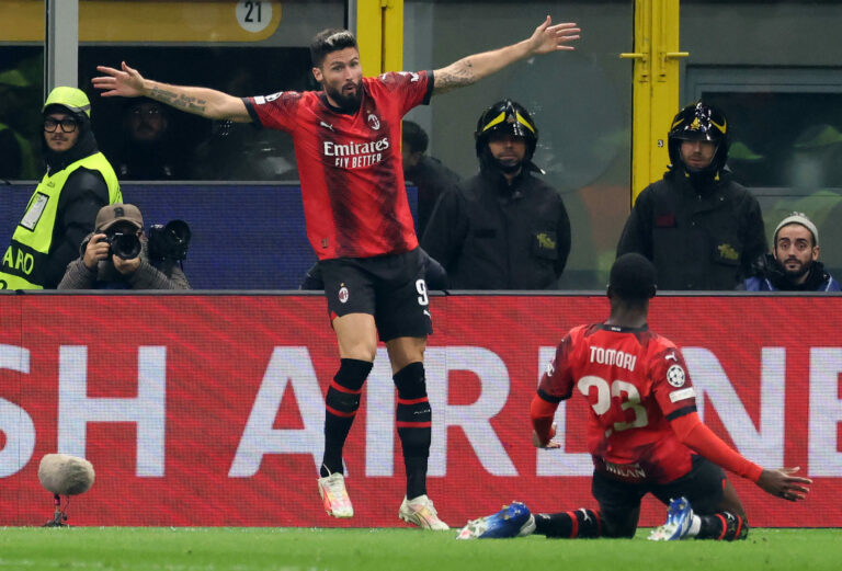 Milan-PSG 2-1, cronaca e tabellino: Leao e Giroud tengono vive le s...