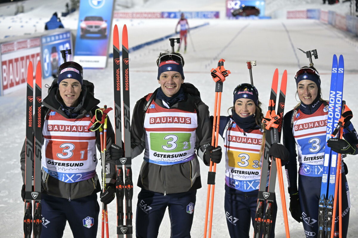 Coppa del Mondo Biathlon, Italia: il quartetto conquista il podio nella staffetta mista