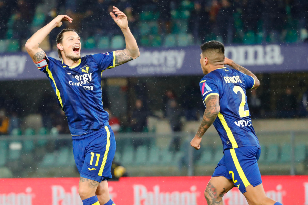 Verona-Lecce 2-2: Djuric regala un punto d'oro a Baroni