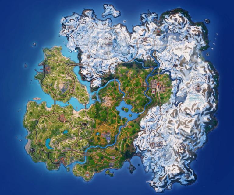 Nuova mappa "Fortnite" stagione 1 capitolo 5 | FOTO