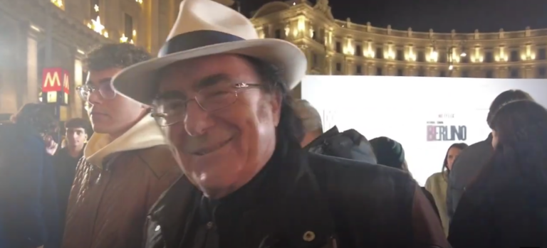 Al Bano sul red carpet di "Berlino", serie Netflix: “Sarei andato volentieri a Sanremo…” | VIDEO