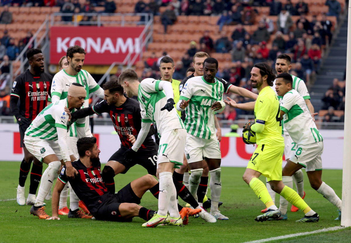 Milan-Sassuolo, i precedenti fanno male: ultime tre al Meazza tre sconfitte con gli emiliani