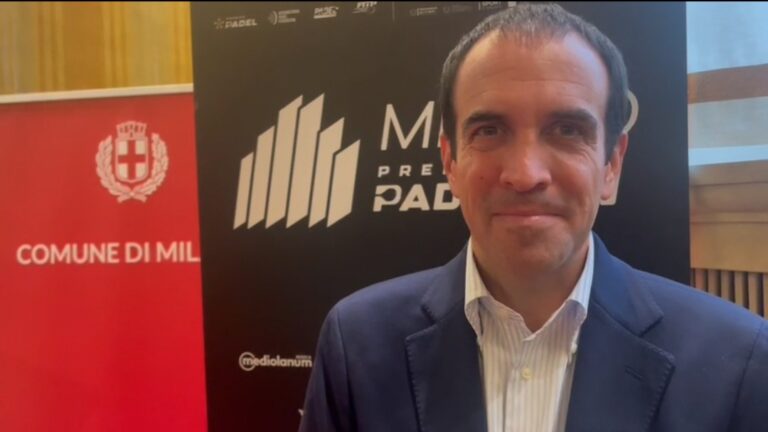 Padel, l’ultima tappa a Milano, il presidente Carraro: “Stagione di svolta, vogliamo diventare disciplina olimpica”