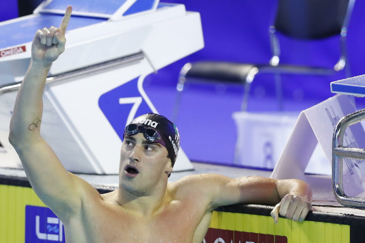 Nuoto, Razzetti super in vasca corta: un oro e due argenti