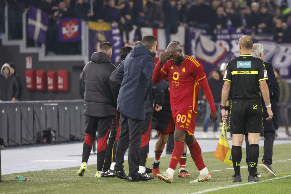 Roma-Fiorentina, Casarin: "Corrette entrambe le espulsioni e Lukaku è stato fortunato"