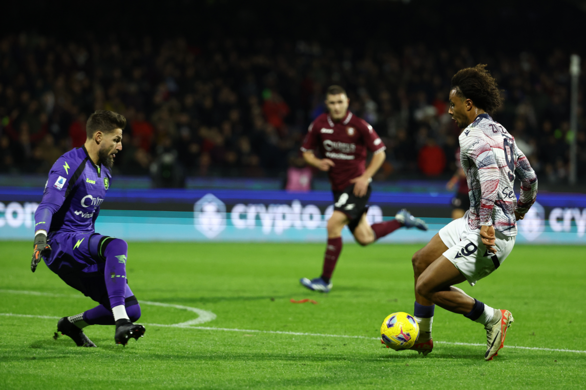 Salernitana-Bologna 1-2: la doppietta di Zirkzee condanna i granata