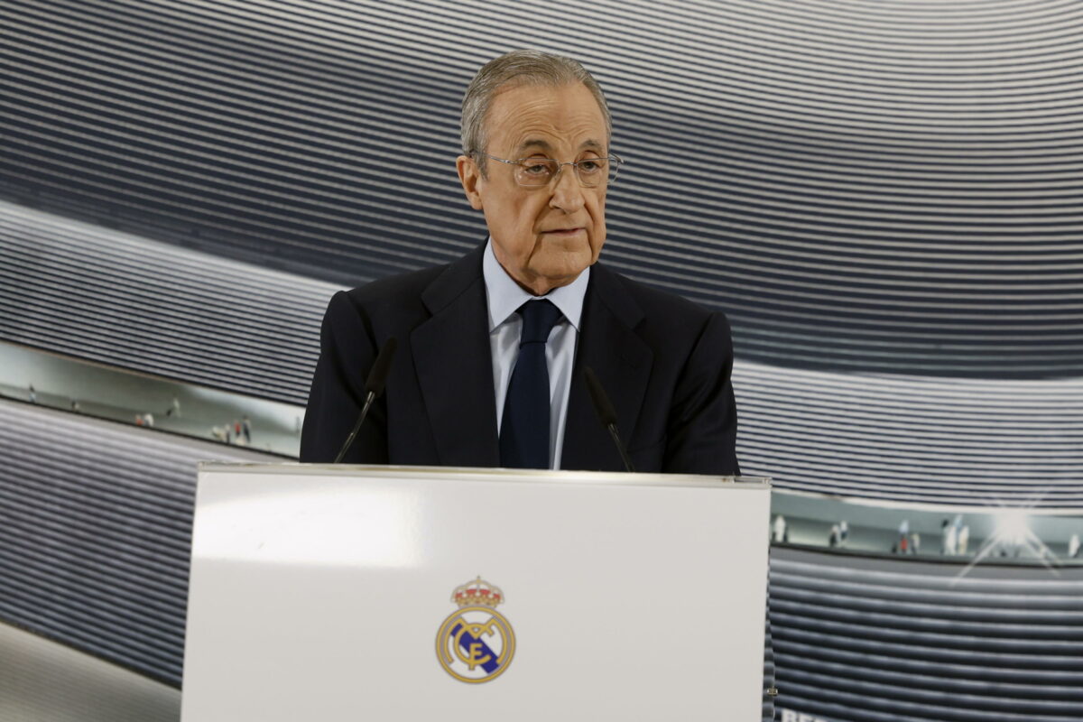 Real Madrid, Florentino Perez esulta dopo la sentenza sulla Superlega: "Da oggi i club saranno padroni del loro destino"