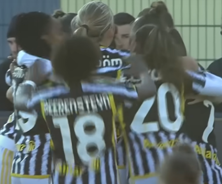 Serie A femminile, le bianconere ricominciano da un poker: Juventus women-Pomigliano 4-0