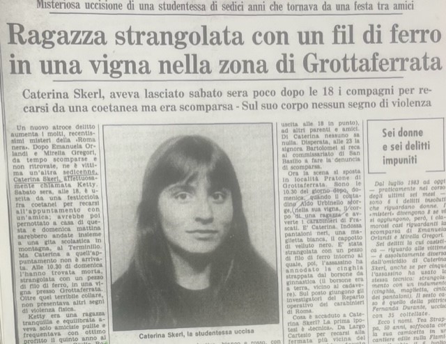 Cosa c'entra il caso di Katy Skerl con Emanuela Orlandi, Mirella Gregori e la Banda della Magliana?