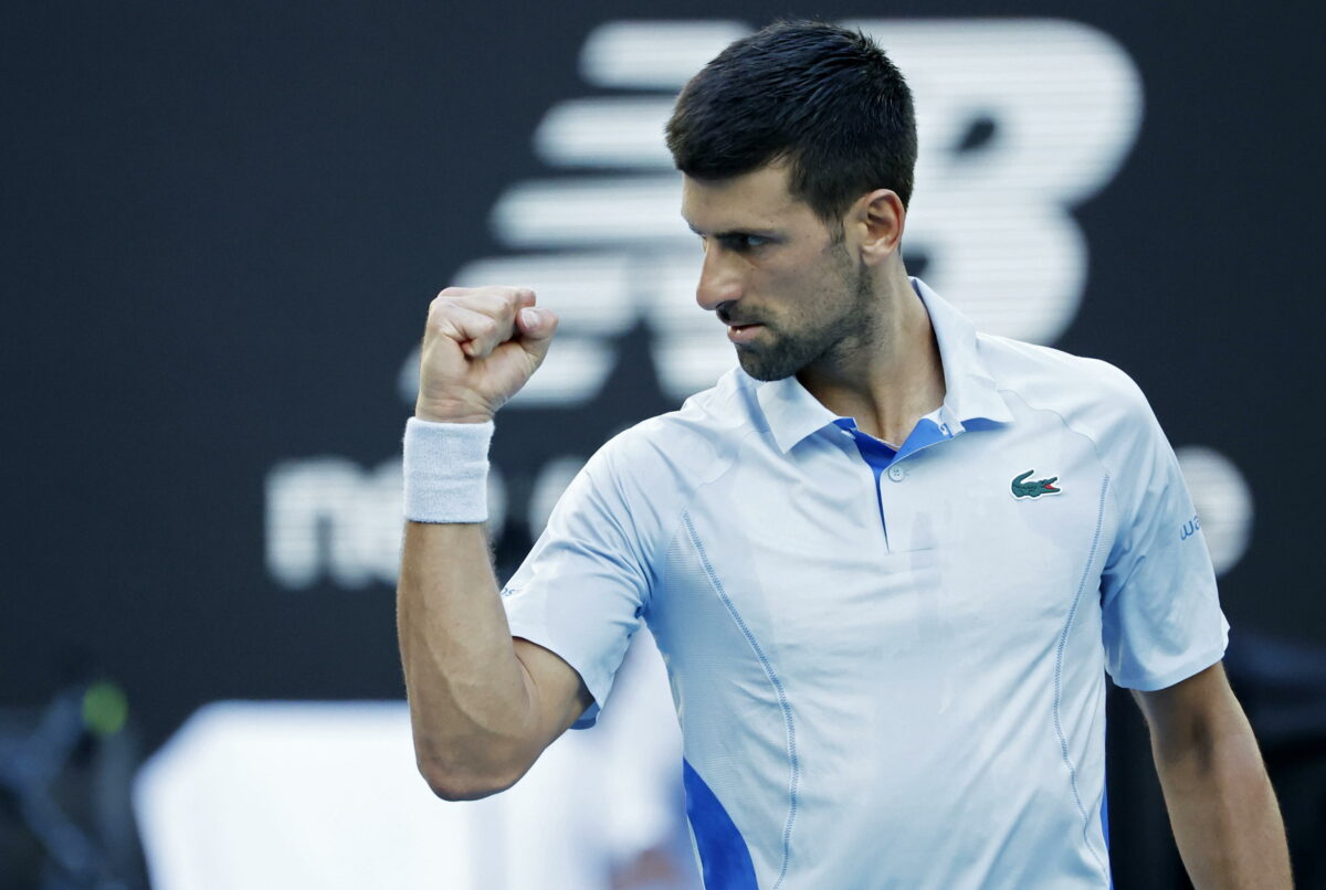 Novak Djokovic è il primo semifinalista agli Australian Open