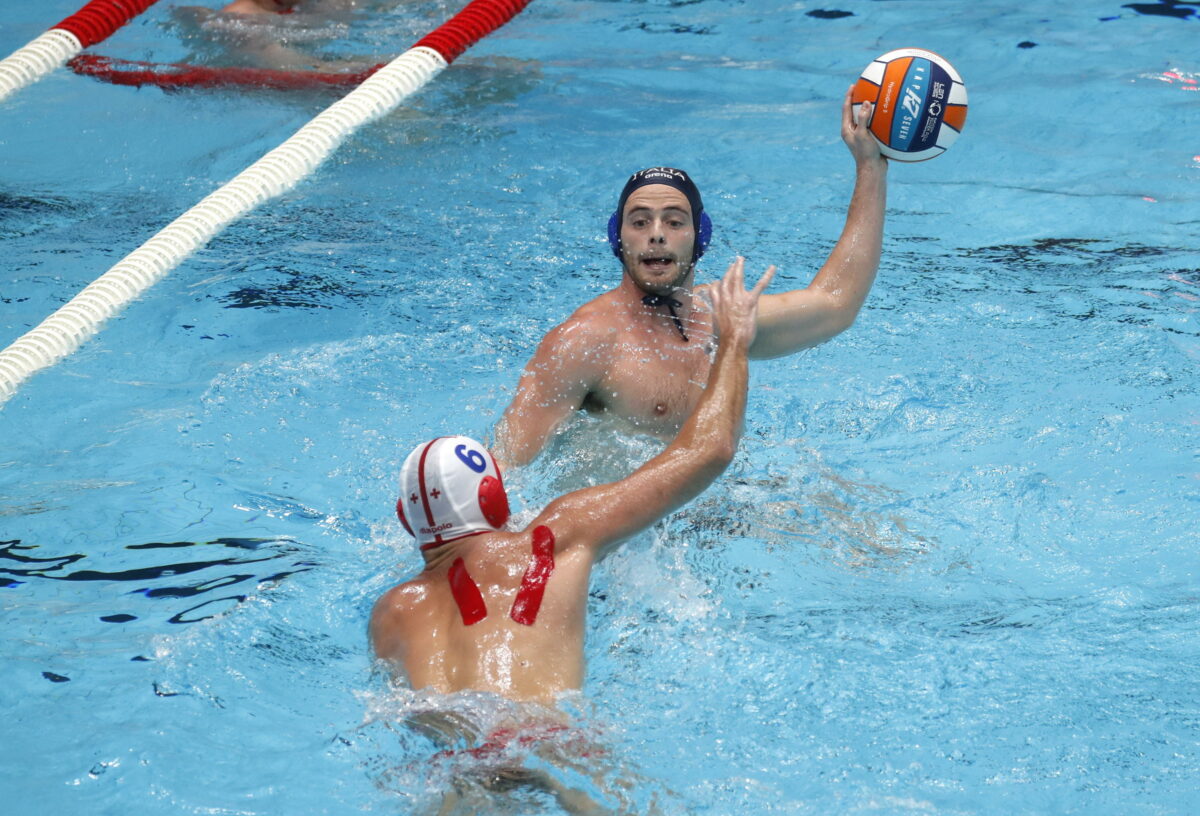 Europei pallanuoto maschile, Italia-Grecia 15-8: Settebello al primo posto nel girone