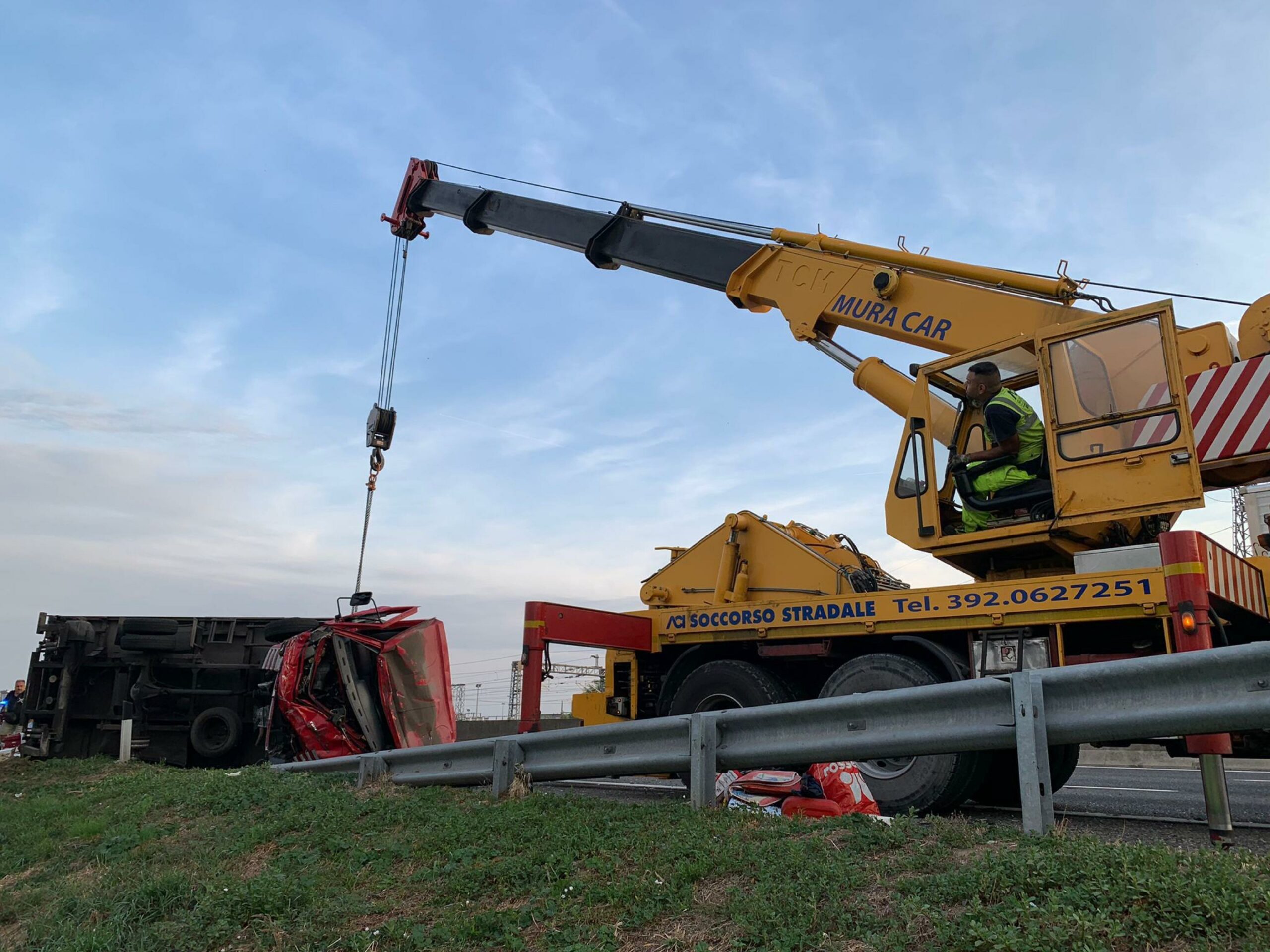 Incidente In Autostrada A Tra Casalpusterlengo E Lodi Tamponamento Tra Mezzi Pesanti Morto