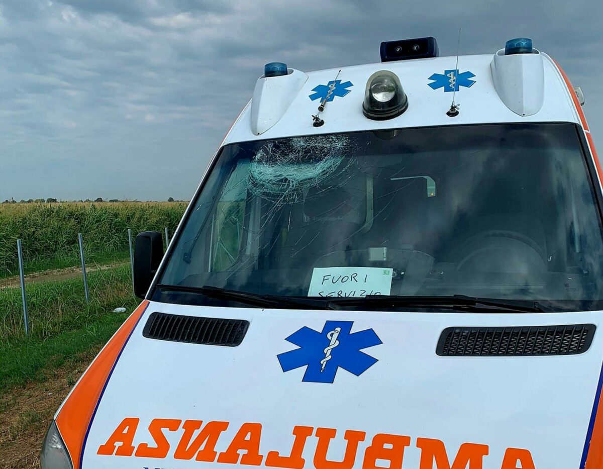 Frosinone, incidente ad Ausonia: camion si ribalta, 56enne ferito