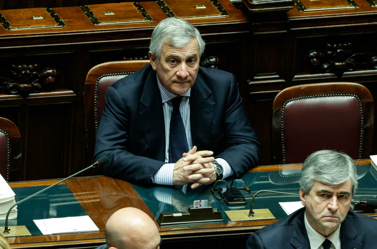 Missione Aspides, Tajani: <br>"È fondamentale per la nostra economia"