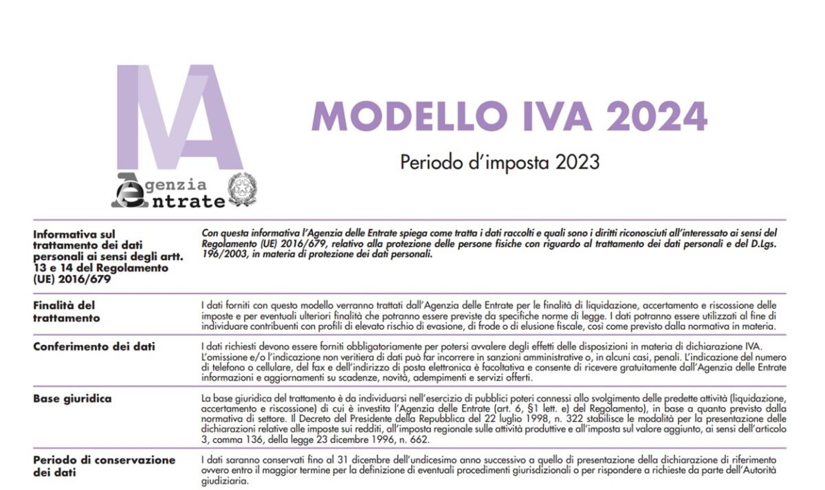 Dichiarazione IVA 2024: scadenza e istruzioni per la compilazione