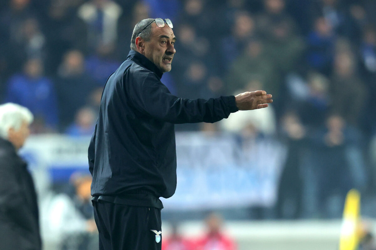 Atalanta-Lazio, Corino: "Sarri rischia l'esonero. Mi dispiace per lui, ma questa squadra non trasmette nulla, non ci crede"