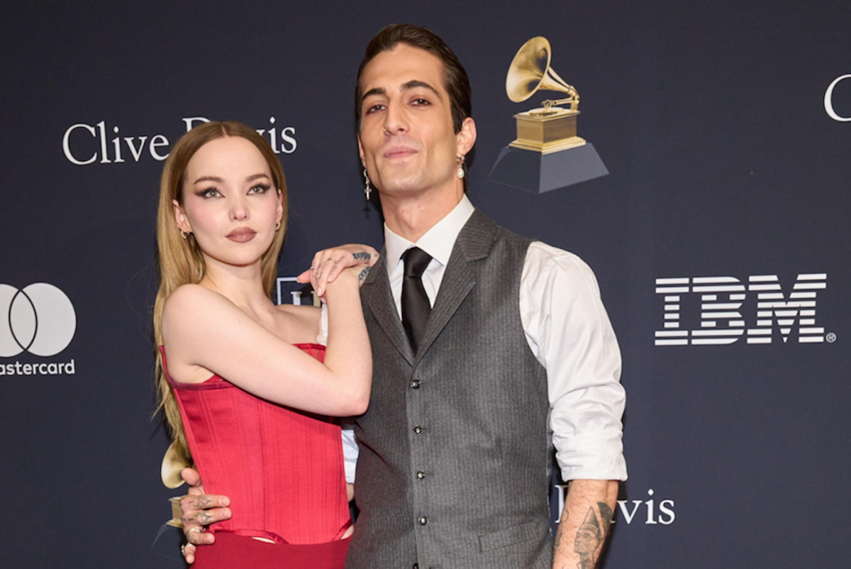 Damiano David e Dove Cameron: prima uscita ufficiale ai Grammy