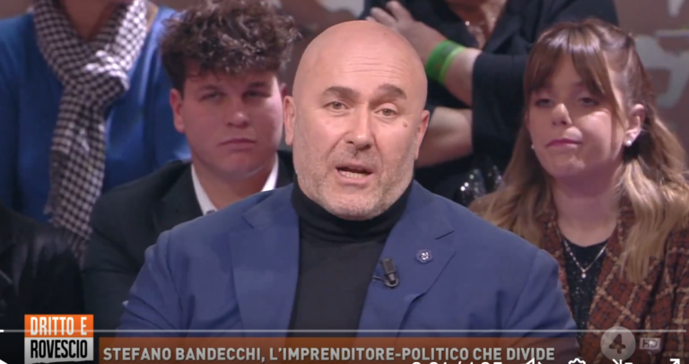 Bandecchi: "Sono nato povero, qualcosa ho messo da parte e potevo non lavorare più, ma non ci riesco e l'Italia si sta impoverendo. Ho un sogno e voglio realizzarlo"