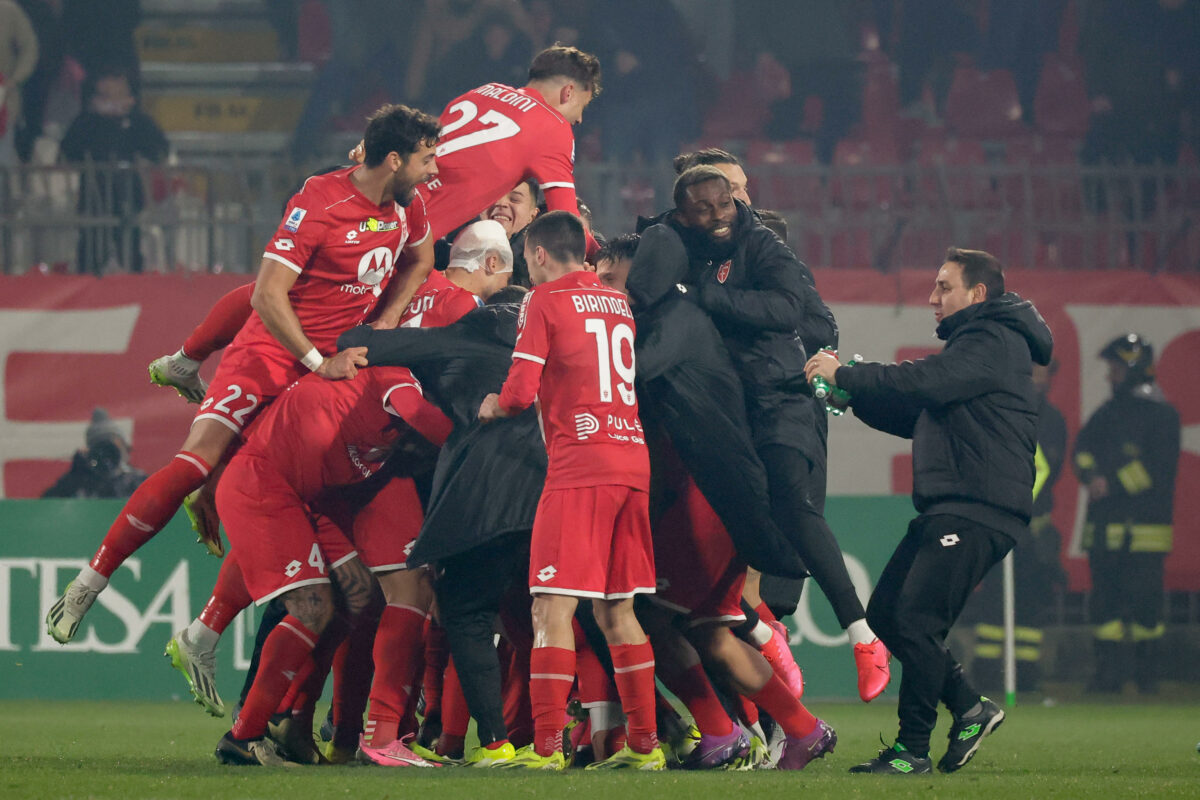 Monza, è record contro il Milan: i biancorossi segnano 4 gol per la prima volta in Serie A