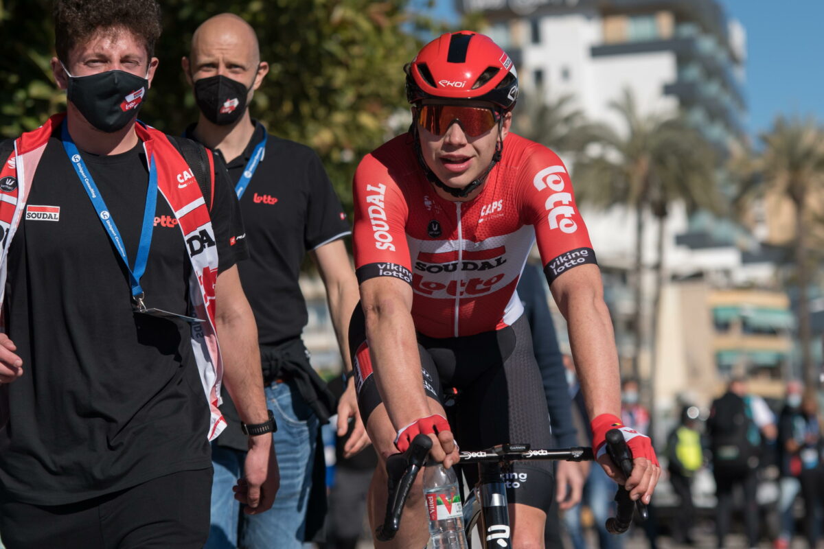 Ciclismo, Le Samyn: De Lie infuriato con le vetture al seguito della corsa