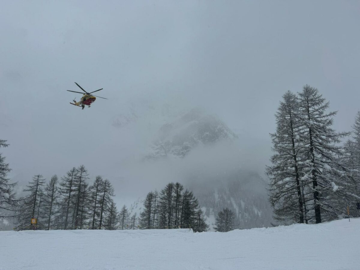 Trento, valanga a bordo pista a Madonna di Campiglio: nessun ferito