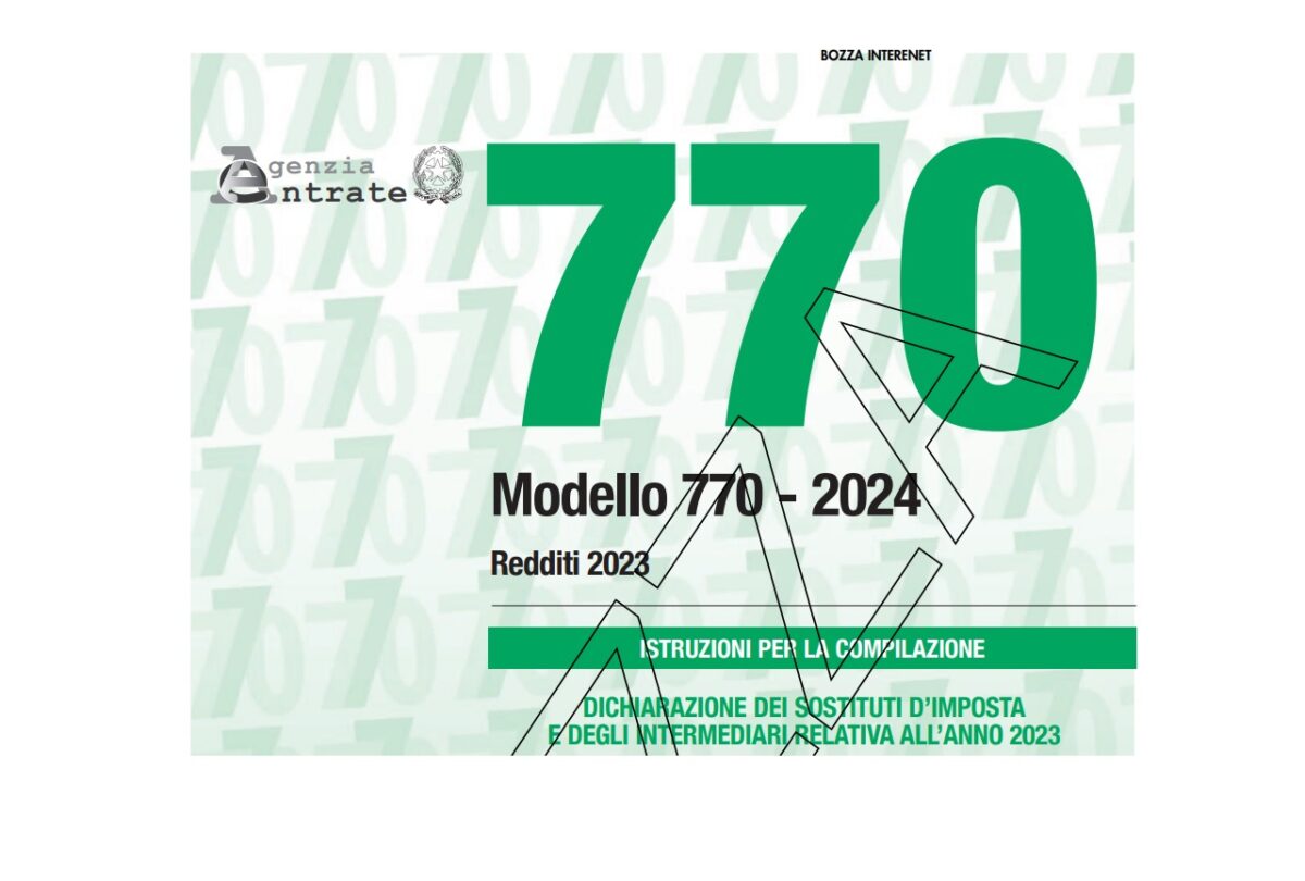 Modello 770 2024: scadenze e regole invio. Com’è fatto il modello