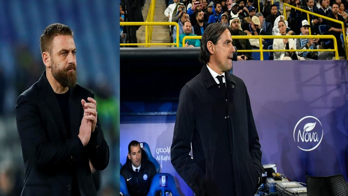 Roma-Inter di oggi? E' anche il confronto De Rossi-Inzaghi: cosa hanno vinto da tecnici e da giocatori