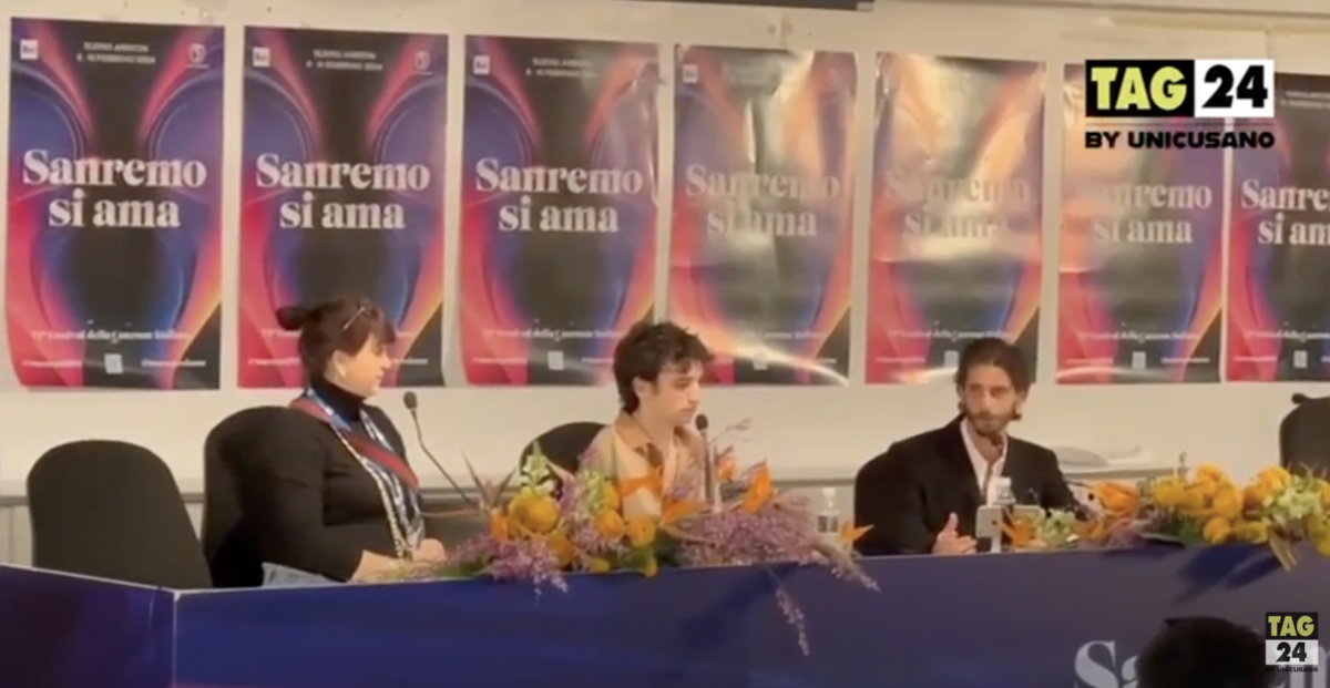 Santi Francesi,  conferenza stampa Sanremo 2024: "L'Ariston è emozionante". Il duetto con Skin: "Sfidiamo tutti con la cover di 'Hallelujah'"| VIDEO