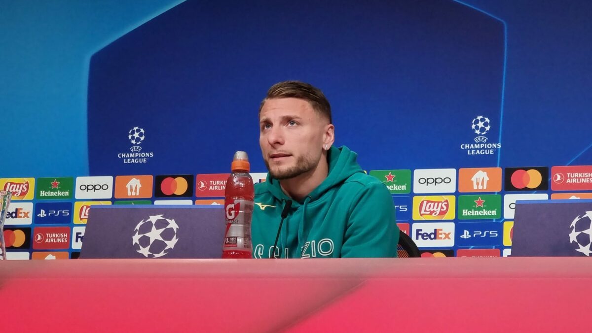 Bayern Monaco-Lazio, Immobile in conferenza stampa: "Ci aspetta un ambiente infernale, ma possiamo giocarci le nostre carte"