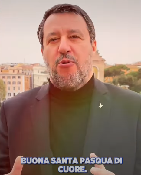 Pasqua, gli auguri di Salvini sui social: "Non si può accogliere nessuno se si cancellano le nostre radici" | VIDEO