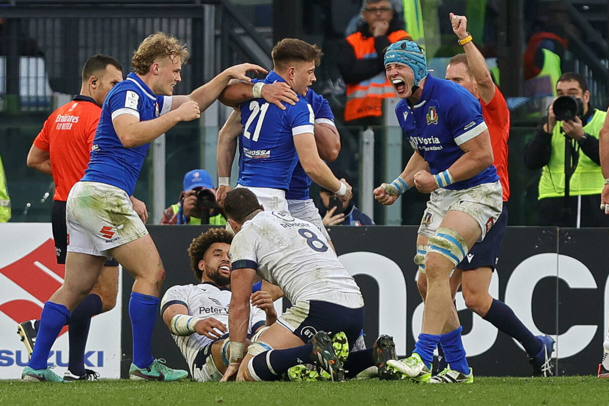 Sei Nazioni Italia - Scozia 31 -29 cronaca, gli azzurri compiono l'impresa con tre mete e i calci di Garbisi | FOTO