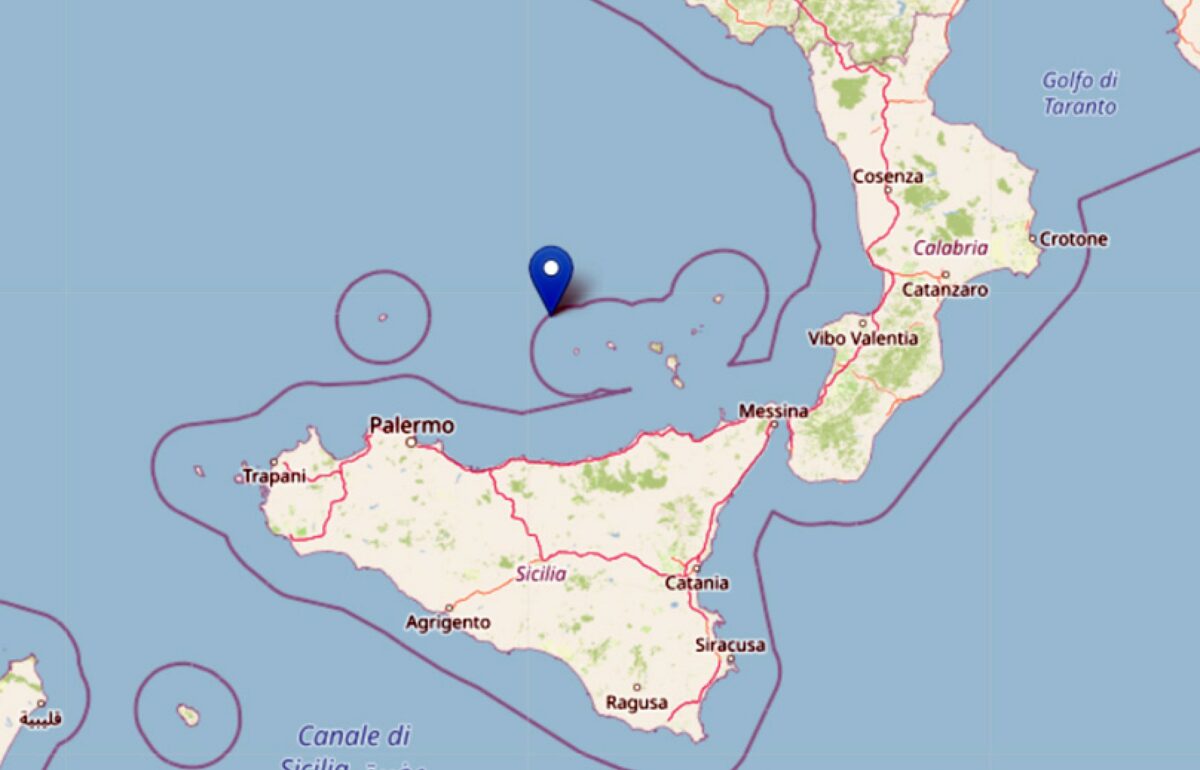 Sicilia, terremoto di magnitudo 4.4 nelle Isole Eolie: non ci sono feriti