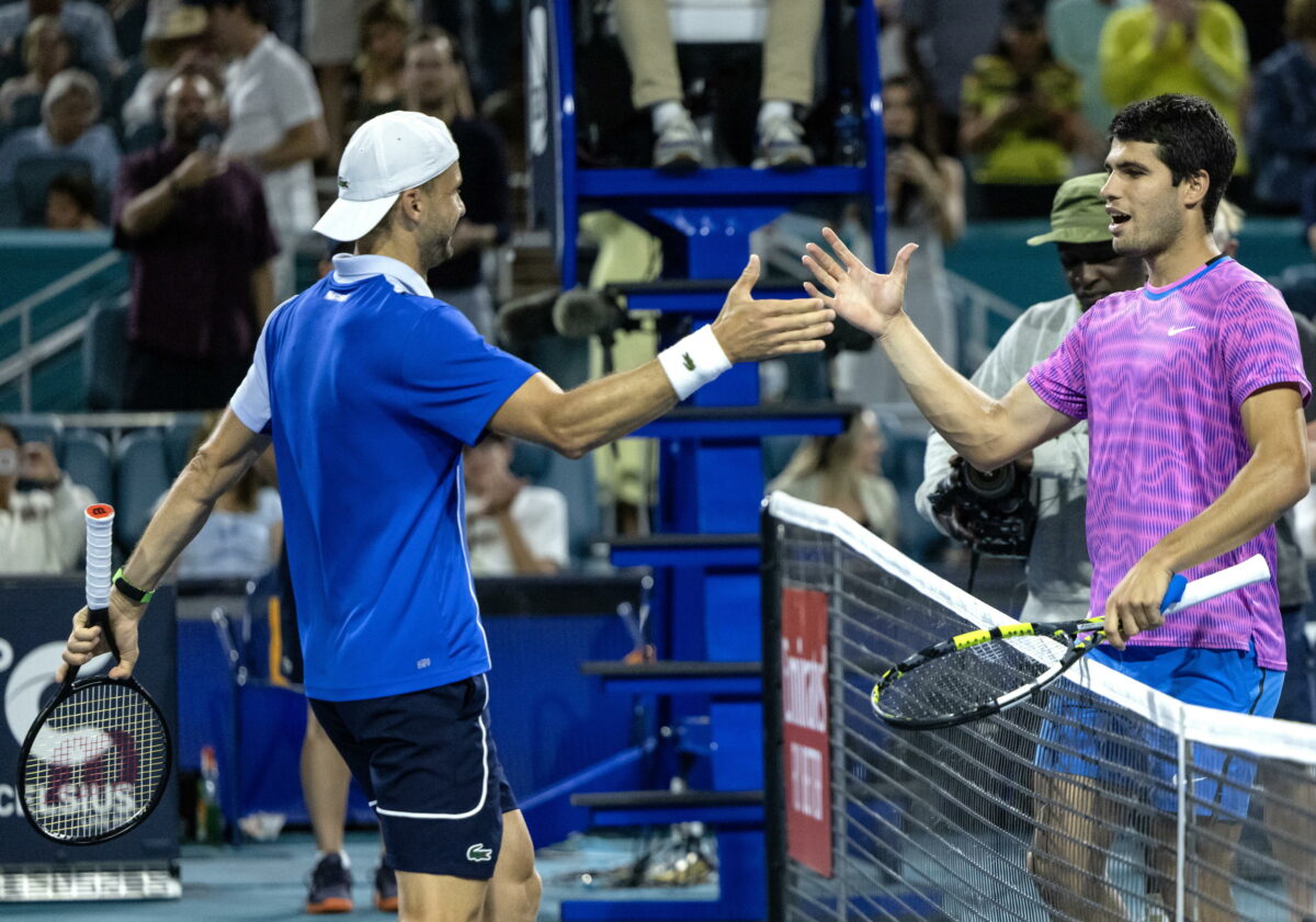 Clamoroso a Miami: Alcaraz eliminato da Dimitrov. E adesso Sinner ha una chance...