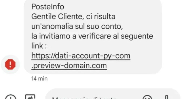 Cosa sono i messaggi da PosteInfo? Ecco come funziona la truffa via sms