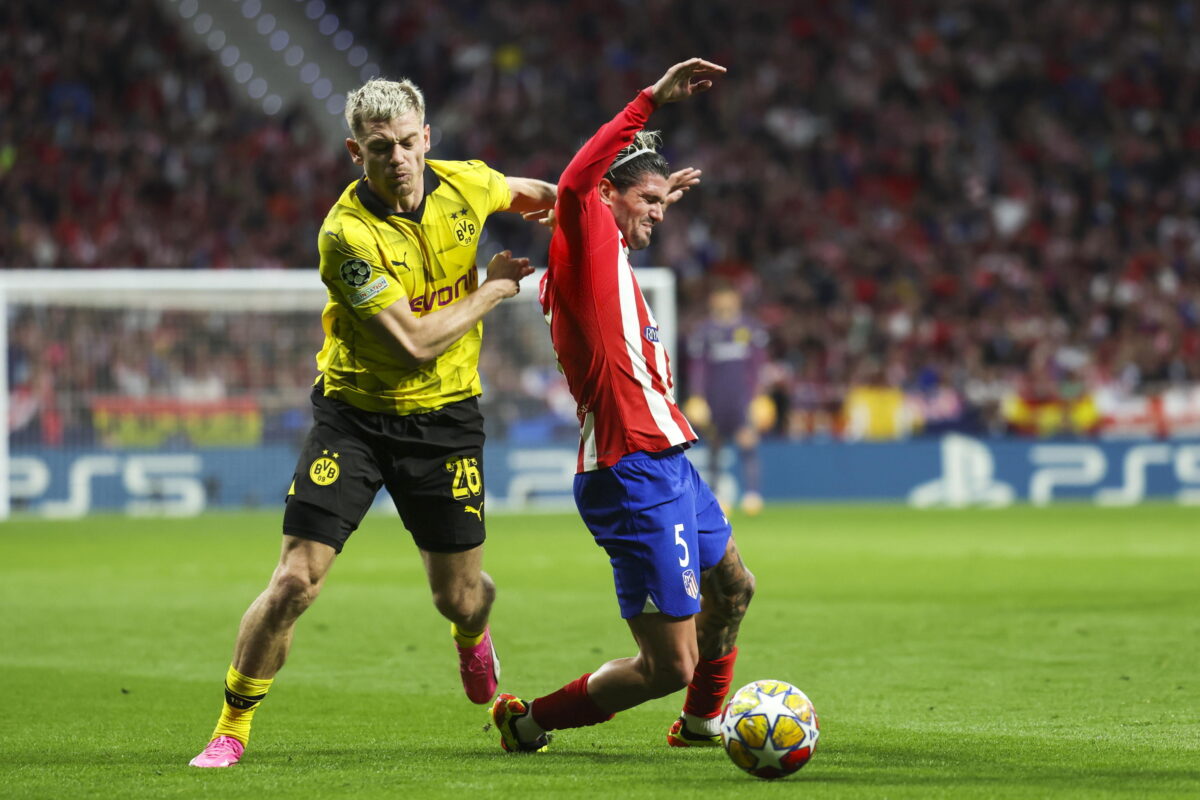 Atletico Madrid-Borussia Dortmund 2-1, cronaca e tabellino: ai Colchoneros il primo round