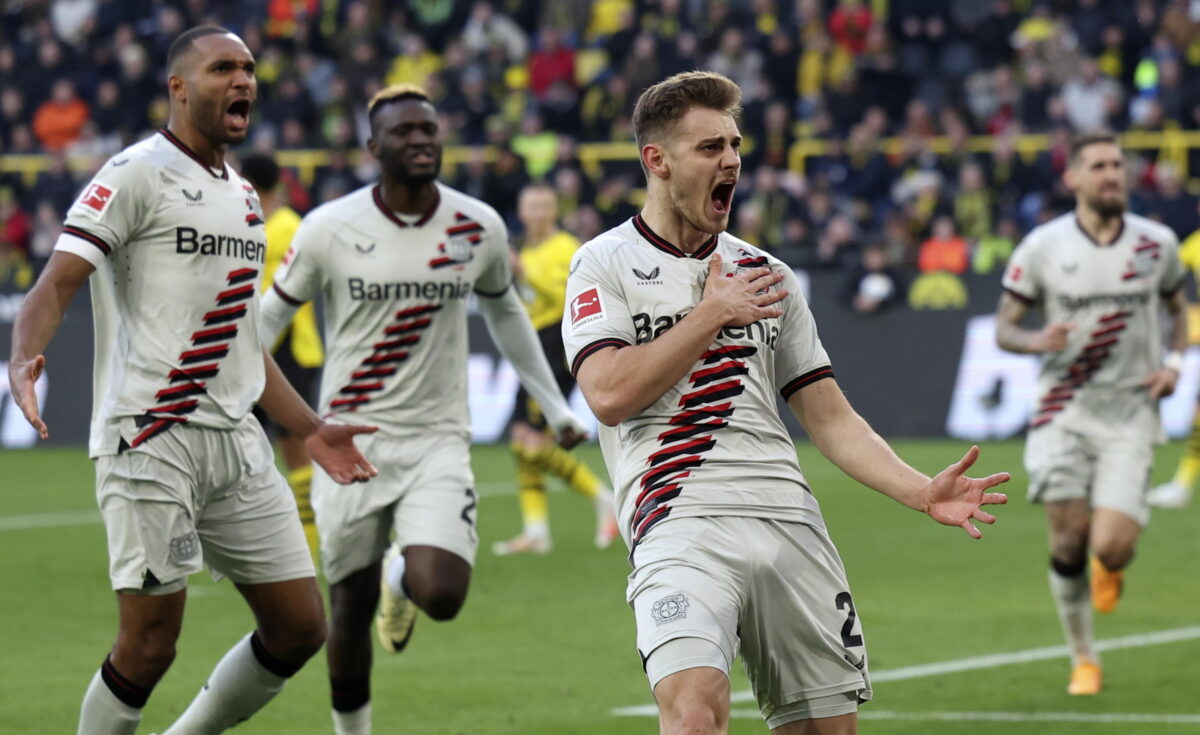 Bayer Leverkusen, prosegue il record d'imbattibilità: pareggio all'ultimo respiro con il Borussia Dortmund