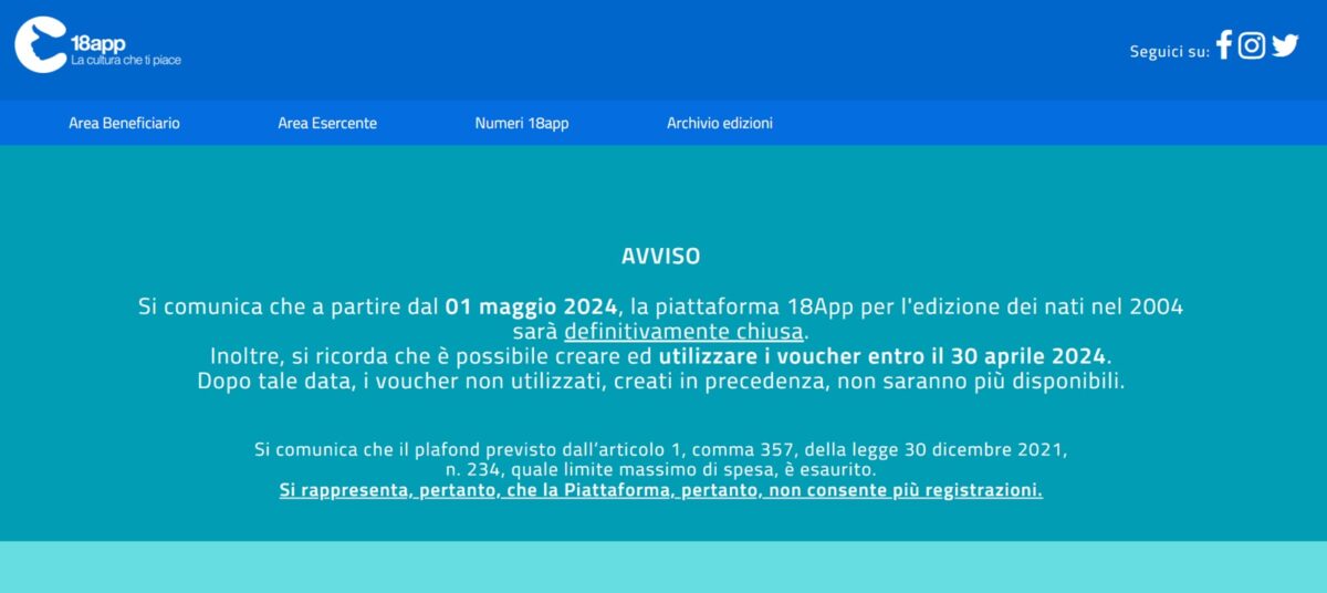 Bonus Cultura 18app in scadenza: cosa si può acquistare