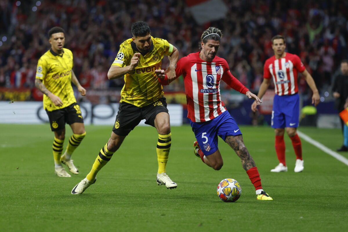 Borussia Dortmund-Atletico Madrid, le probabili formazioni